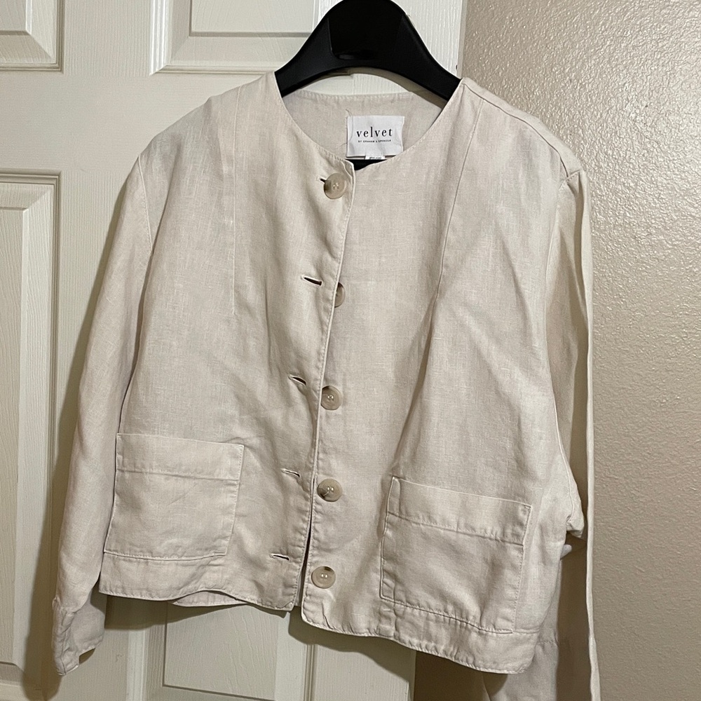 Velvet Women's Light Tan Utility Jacket